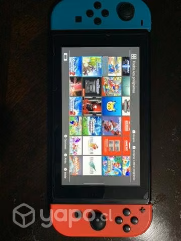 Nintendo Switch V2 con 21 juegos