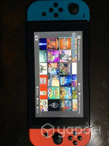 Nintendo Switch V2 con 21 juegos