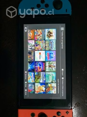Nintendo Switch V2 con 21 juegos