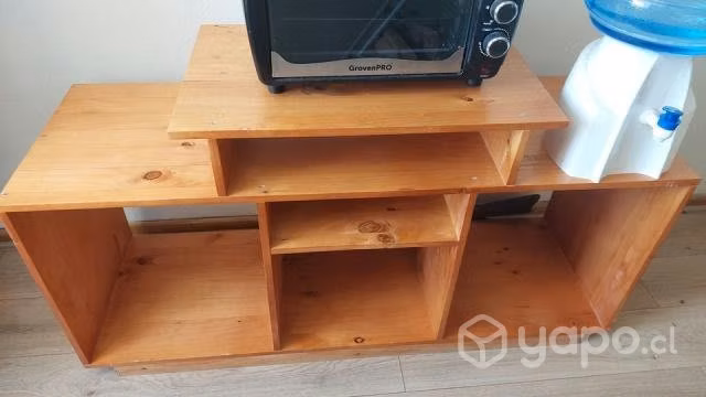Rack de madera impecable