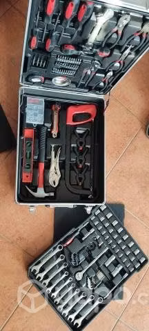 Maleta herramientas 191 piezas, maleta aluminio