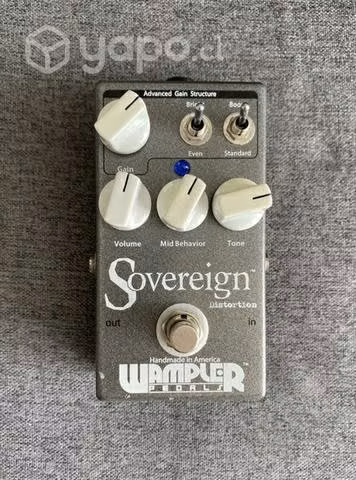 Pedal Distorsión Wampler Sovereing