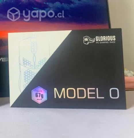 Mouse Glorious Model O mouse blanco gamer