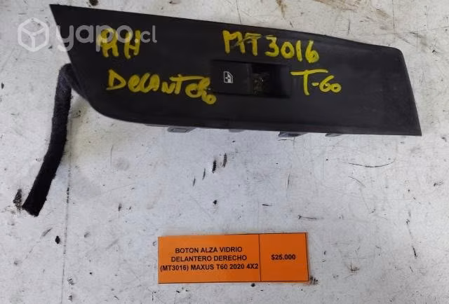 Boton Alza Vidrio Dela Der (MT3016) Maxus T60 2020