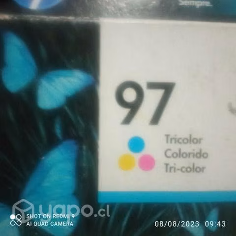 Tinta HP 97 color original