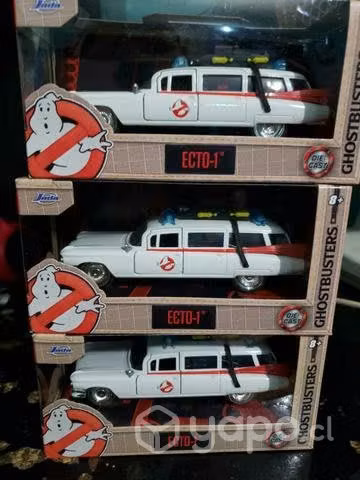 Auto cazafantasma ecto 1 de coleccion