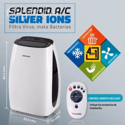 Aire Acondicionado Portátil 12.000 Btu Splendid