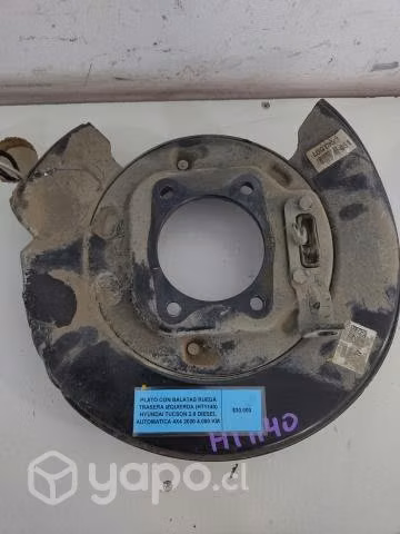 Plato Con Balatas Rueda Tras Izq (HT1140) Hyundai