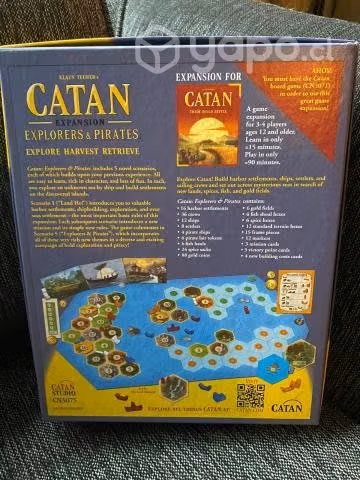 Catan Piratas y Exploradores de Catan INGLÉS - Imagen 2