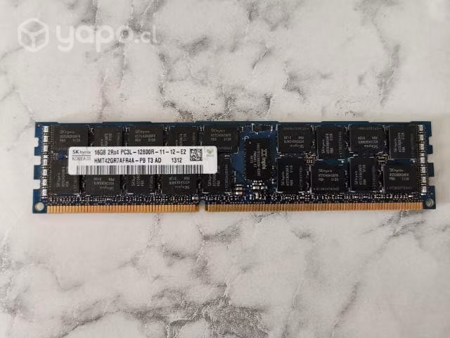 Memoria Ram 16GB Ddr3 2Rx4 PC3L 12800L