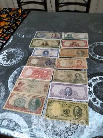 Billetes antiguos