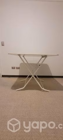 Mesa plegable 85 × 85 blanca - Imagen 2