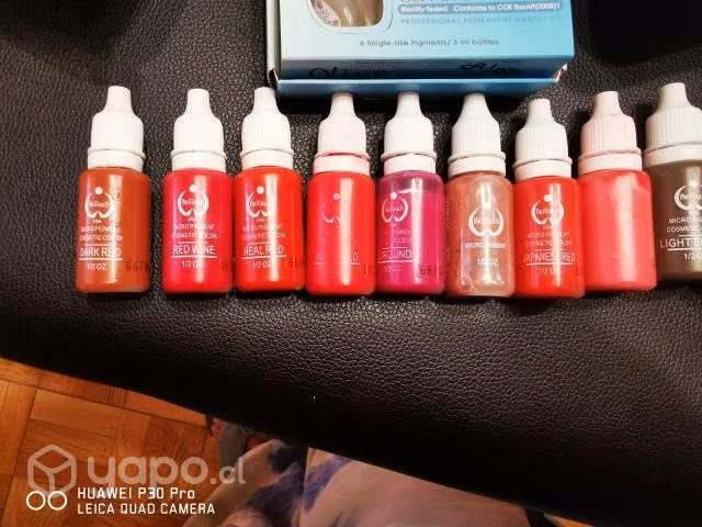 Pigmentos labios y ojos