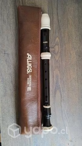 Flauta dulce soprano Aulos
