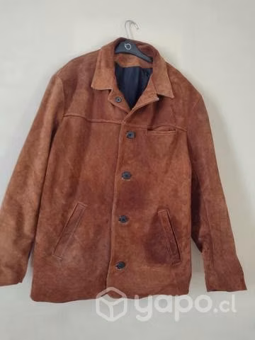 Chaquetón abrigo de Cuero