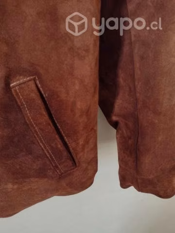 Chaquetón abrigo de Cuero