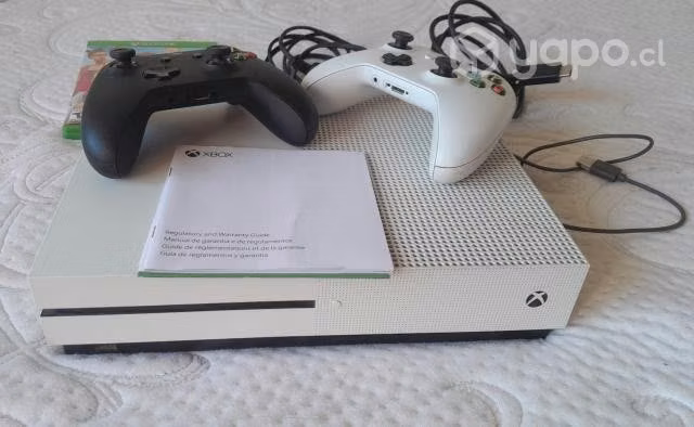 Xbox One - 2 Controles - 2 Juego PES 2019 y Sims 4