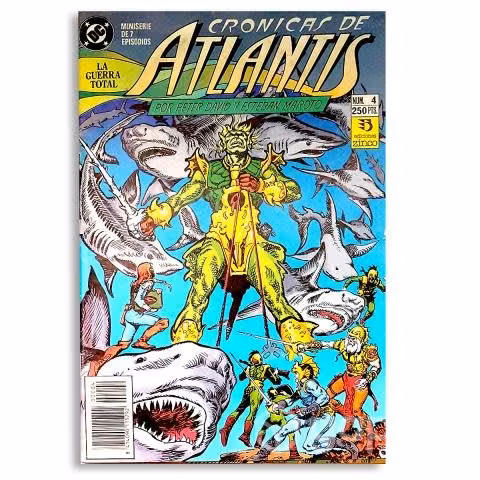 CRÓNICAS DE ATLANTIS n°4 Ed. Zinco (Agosto 1991)