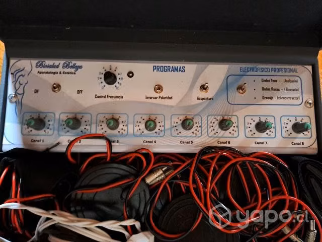Maleta de ondas rusas profesional 8 canales