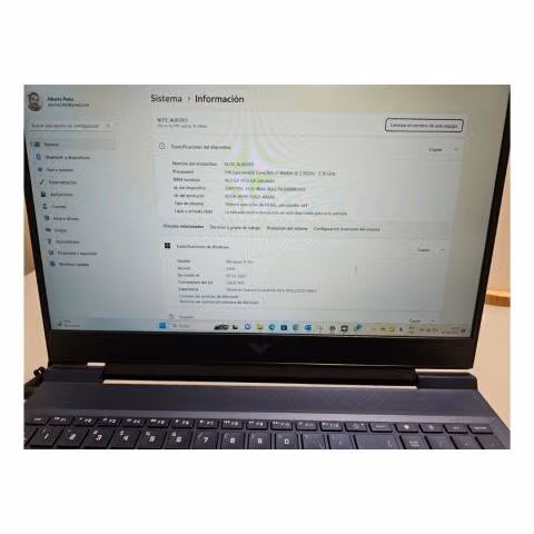 Notebook HP Victus I7 11th - Imagen 2