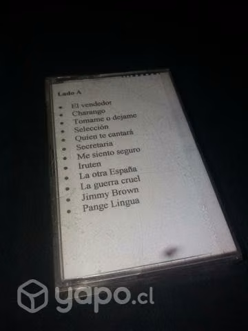 Cassette Mocedades 15 años de música