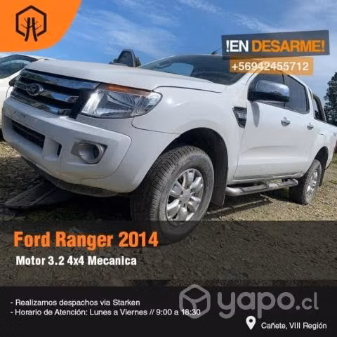 Sinoptico ford ranger 2014