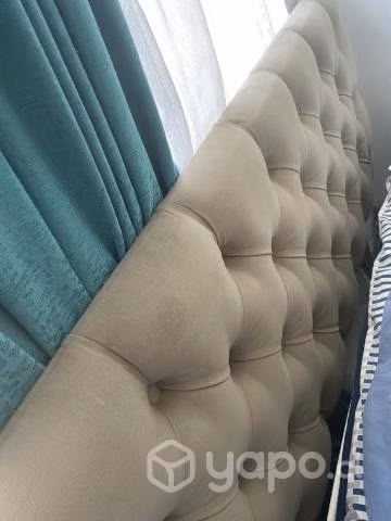 Respaldo de cama y velador - Imagen 3