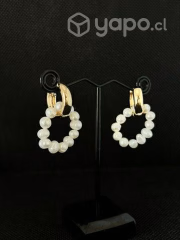 Aros bañado Oro
