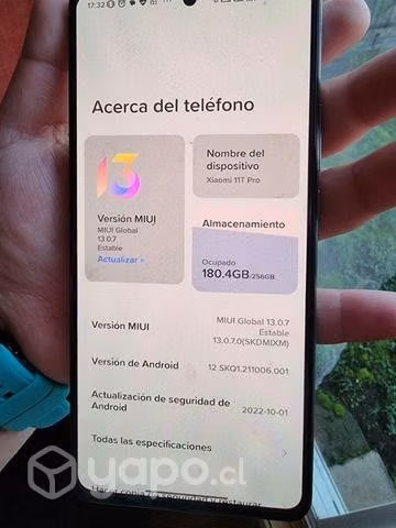 Xiaomi 11t pro