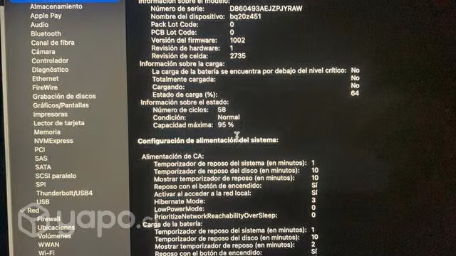 MacBook 13,3 pulgadas