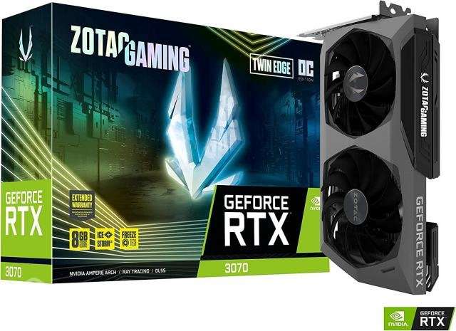 ZOTAC Gaming GeForce RTX 3070 Twin Edge OC baja ta - Imagen 5