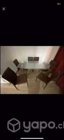 Juego Comedor (Mesa+6 Sillas)