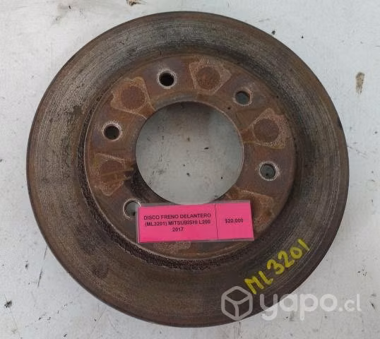 Disco Freno Delantero (ML3201) Mitsubishi L200 201