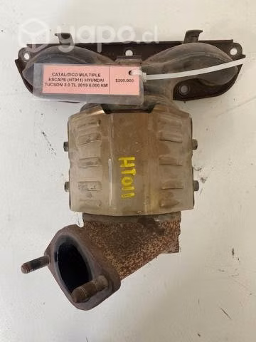Catalitico con multiple escape (HT011) Hyundai Tuc