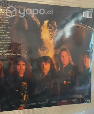 Vinilo iron maiden fear of the dark 2lp
