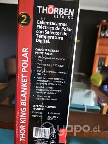 Calienta cama 2 plaza