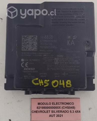 Modulo Electronico 0000X (CHS048) Chevr