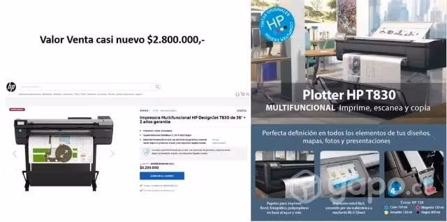 Plotter HP T830