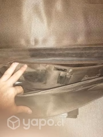Bolso Maletín Hombre Cuero Rockford - Imagen 3