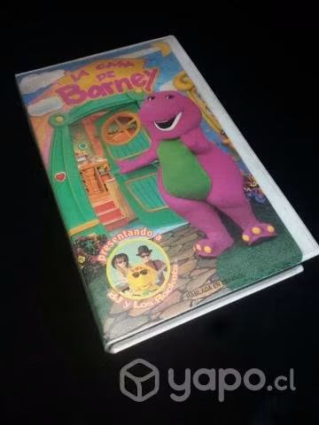 Película Barney La casa de Barney vhs