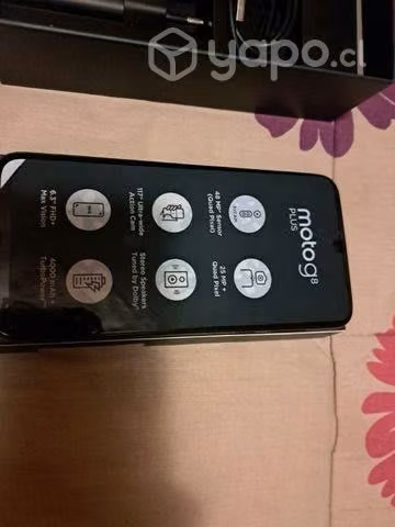 Motorola G8 Plus 64 Gb Azul Nocturno - Imagen 3