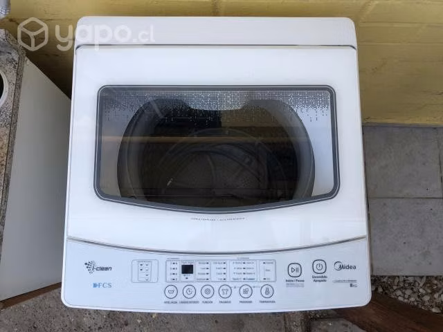 Lavadora midea 8 kg auto