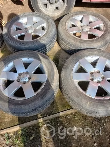 4 llantas con neumáticos chevrolet aro 17 - Imagen 2
