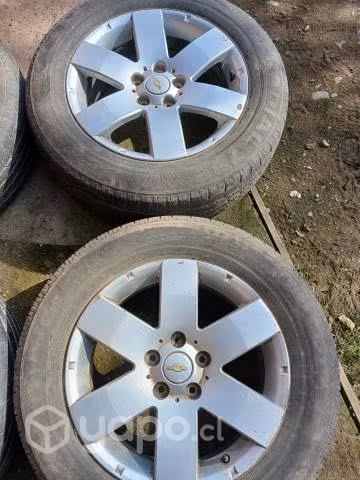 4 llantas con neumáticos chevrolet aro 17 - Imagen 3