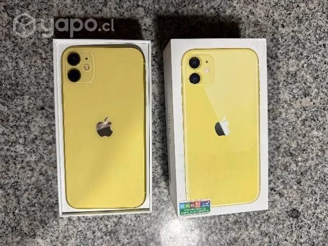IPhone 11 color amarillo 128 GB