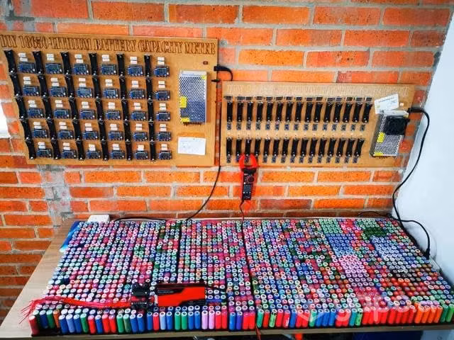 200 celdas 18650 recicladas (Energía) Envíos