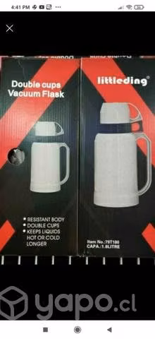 Termo con taza frío o caliente 1.8 lt - Imagen 2