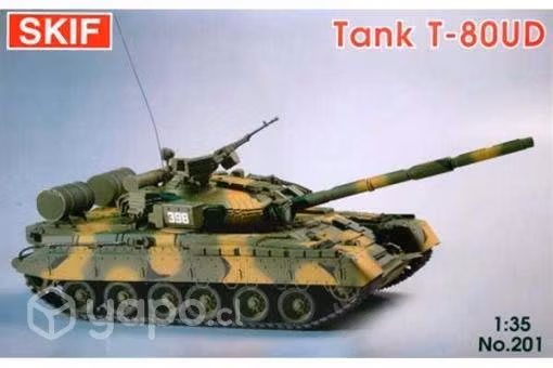 Maqueta armable de Tanque ucraniano T-80 UD, 1/35