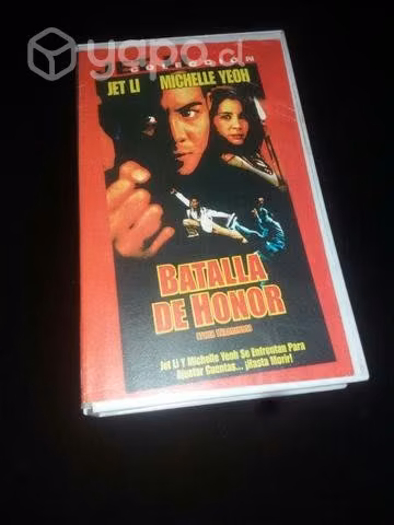 Película Batalla de honor (Jet Li) vhs