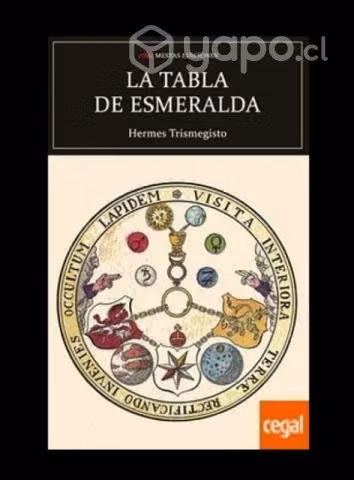 La tabla esmeralda - Hermes Trismegisto (NUEVO)